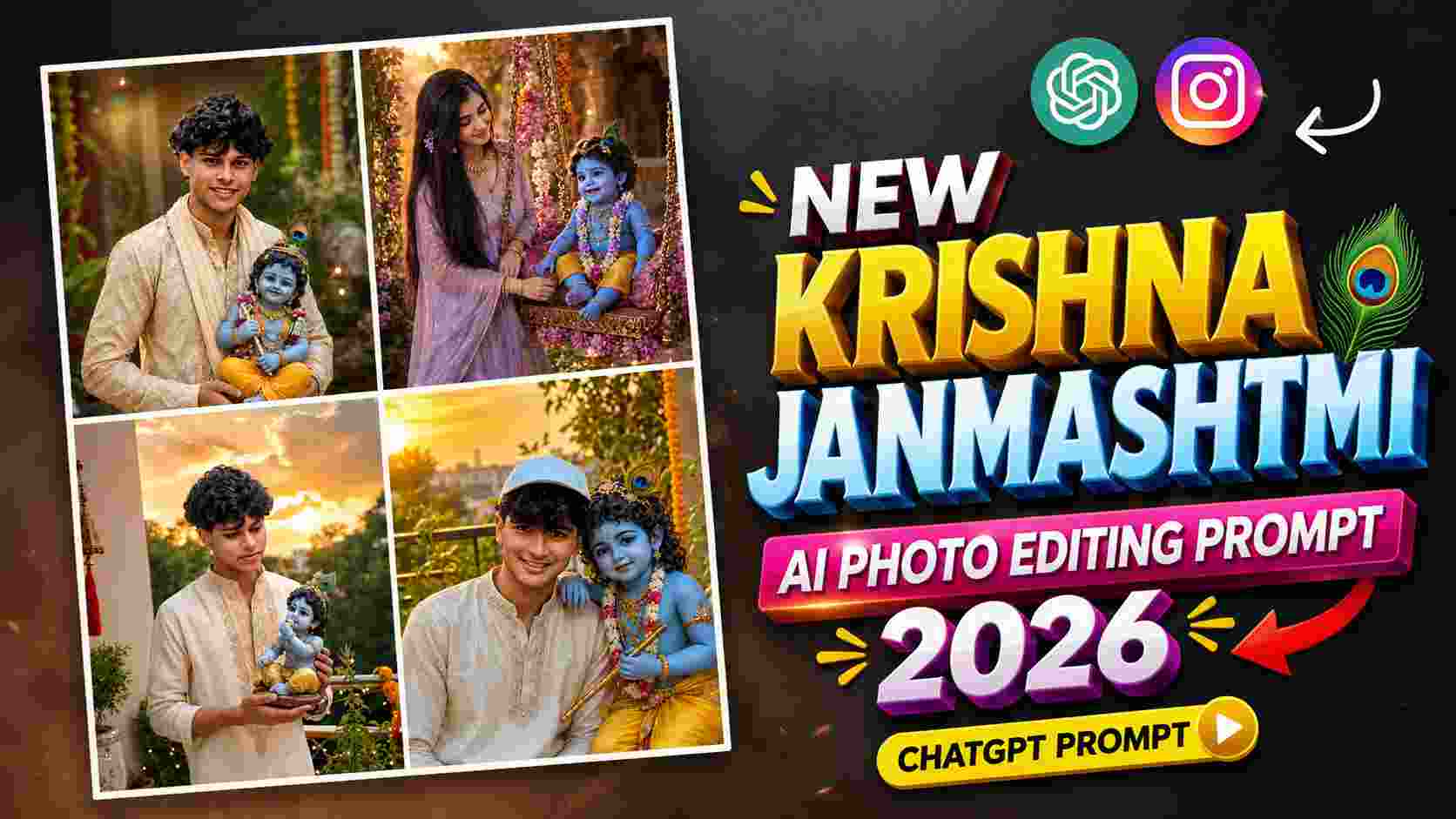 Krishna Janmashtmi Ai Photo Editing Prompt 2026