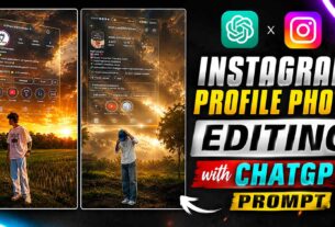 Instagram Profile Photo Editing with ChatGPT | Trending Prompt