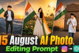15 August AI Photo Prompt | Create Viral Photos with ChatGPT