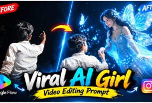 AI Girl Video Editing Prompt | Google Flow AI Reel Editing