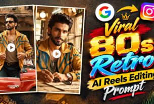 80s Retro AI Reels Editing | Create Cinematic Reel With Flow AI