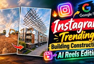 Building Construction AI Video Prompt | Google Flow Ai