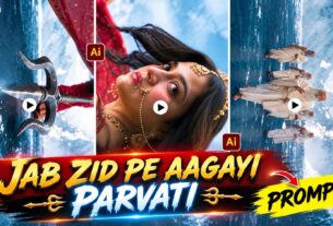 Jab Zid Pe Aa Gayi Parvati Song Ai Video Editing Prompt | Flow Ai