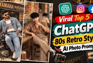 Chatgpt 80s Retro Style Ai Photo Editing Prompts | 80s Prompt