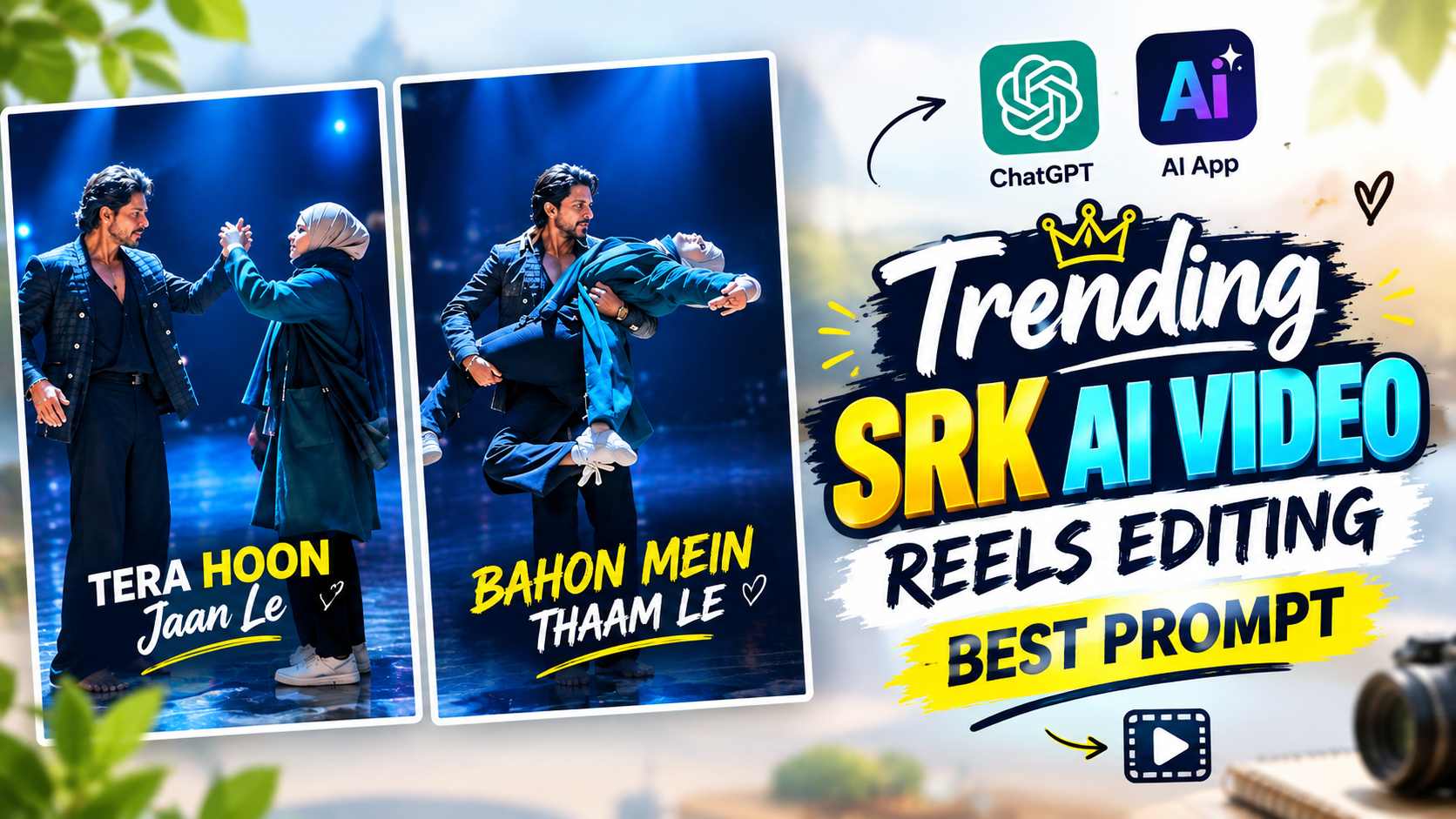 Viral Srk Dance Ai Video Editing Prompt | Dance Video Guide